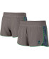 ფოტო #1 პროდუქტის Women's Gray, Navy Notre Dame Fighting Irish Pamela Lined Shorts