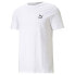 Puma Classics Graphics Infill Crew Neck Short Sleeve T-Shirt Mens White Casual T