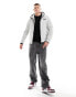 Hollister sport grid puffer jacket in grey