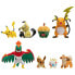 Action Figures Bandai Pokémon Set 8 Pieces