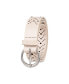 Фото #4 товара Women's Studded Fully Adjustable Perforated Leather Belt