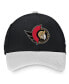 Фото #1 товара Men's Black, Gray Ottawa Senators 2023 NHL Global Series Sweden Adjustable Hat