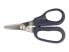 Фото #5 товара Delock 90554 - Adult - Figure cut - Single - Blue - Silver - Steel - Office scissors