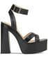 Фото #6 товара Women's Beasley Ankle-Strap Platform Dress Sandals