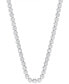 Macy's diamond All-Around 17" Collar Tennis Necklace (8 ct. t.w.) in 14k White Gold