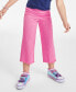 Little Girls Textured Wide Leg Pants, Created for Macy's