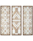 Фото #1 товара Деревянные декоративные панно JLA Home Madison Park Mandal, набор из 3 шт.