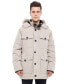 Men's Parka Jacket with Detachable Trim