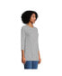 ფოტო #6 პროდუქტის Women's 3/4 Sleeve Slub Jersey Swing Tunic