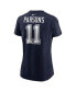 ფოტო #2 პროდუქტის Women's Micah Parsons Navy Dallas Cowboys Player Name and Number T-shirt