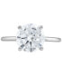 IGI Certified Lab Grown Diamond Solitaire Engagement Ring (3 ct. t.w.) in 14k White Gold