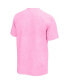 Фото #4 товара Men's Pink A Tribe Called Quest Washed Graphic T-shirt