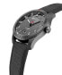 ფოტო #2 პროდუქტის Men's Swiss Automatic Startimer Pilot Gray Rubber Strap Watch 41mm