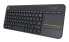 Фото #2 товара Logitech Wireless Touch Keyboard K400 Plus - Mini - Wireless - RF Wireless - QWERTY - Black