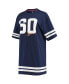 ფოტო #3 პროდუქტის Women's Navy Denver Broncos Clair Half-Sleeve Dress