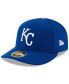 Фото #5 товара Men's Kansas City Royals Game Authentic Collection On-Field Low Profile 59FIFTY Fitted Cap