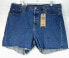 Levi's Premium 501 Original Women’s Shorts (plus size) 18W in Jive (Medium Wash)