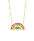ფოტო #1 პროდუქტის Women's Rainbow Pendant Necklace