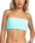 Фото #1 товара Juniors' Aruba Textured Bandeau Bikini Top