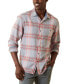 Фото #2 товара Men's Canyon Beach Unwind Plaid Flannel Shirt