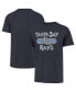 Фото #1 товара Men's Navy Distressed Tampa Bay Rays Renew Franklin T-shirt