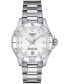 Фото #1 товара Наручные часы Tissot men's Swiss Automatic PRX Powermatic 80 Stainless Steel Bracelet Watch 40mm.