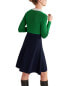 Фото #3 товара Boden Rib Detail Knit Wool-Blend Mini Dress Women's