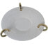 Centerpiece Alexandra House Living White Golden Ceramic 45 x 44 x 14 cm