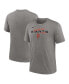 Фото #2 товара Men's Heather Charcoal San Francisco Giants We Are All Tri-Blend T-shirt