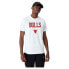 ფოტო #1 პროდუქტის NEW ERA 60357046 NBA Team Logo Chicago Bulls short sleeve T-shirt