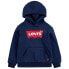 Фото #1 товара Толстовка Levi's Kids с капюшоном и принтом BATWINGнымВведитеизображением 60% хлопок, 40% полиэстер