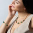 Emerald Shadow design bracelet with Lampglas BCU5 pearls
