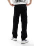 ADPT wide fit cargo trouser in black