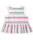 ფოტო #2 პროდუქტის Baby Girls Paint Stripe Tank Top, Created for Macy's