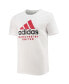 Men's White Manchester United DNA Logo T-shirt