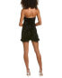 Фото #2 товара 70/21 Velour Sequin Cocktail Dress Women's Black M