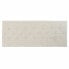 Headboard DKD Home Decor White Polyester Rubber wood (160 x 7 x 65 cm)