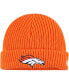 Фото #1 товара Men's Orange Denver Broncos Fisherman Skully Cuffed Knit Hat