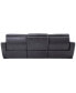 Gabrine 3-Pc. Leather Sofa with 2 Power Recliners, Created for Macy's