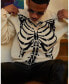 ფოტო #3 პროდუქტის Mens Isaac Knit Skeleton Sweater