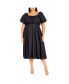 ფოტო #1 პროდუქტის Plus Size Rosa Bella Dress