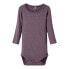 ფოტო #1 პროდუქტის NAME IT Baby Long Sleeve Bodysuit Kab