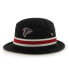 Фото #2 товара Men's '47 Black Atlanta Falcons Striped Bucket Hat