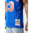 Фото #6 товара Mitchell & Ness NBA Swingman New York Knicks Patric Ewing T-Shirt SMJYGS18186-NYKROYA91PEW