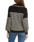 Фото #2 товара Kier + J Polo Neck Cashmere Sweater Women's Black L