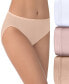 ფოტო #1 პროდუქტის Women's 3-Pk. Vanity Fair Illumination Hi-Cut Brief Underwear 13307