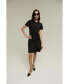 ფოტო #1 პროდუქტის Women's Schoolgirl Dress Ponte