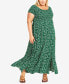 Plus Size Raelynn Print Maxi Dress