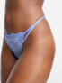 Ann Summers Sexy Lace Planet strappy thong in blue