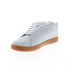 Фото #7 товара DC Gaveler ADYS100536-2GG Mens Gray Leather Skate Inspired Sneakers Shoes